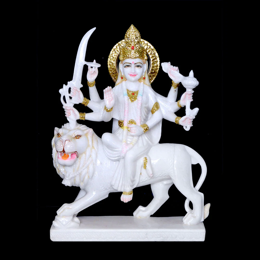 Durga Mata Marble Murti